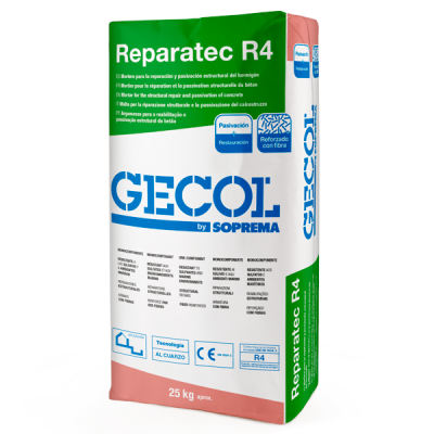 GECOL REPARATEC R4 RAPIDO 25 KG